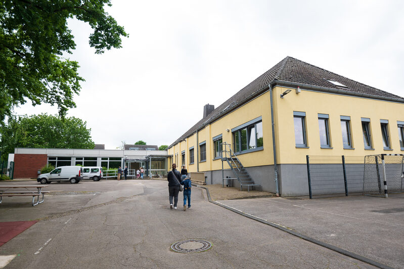 Seit April 2023 befindet sich die Nebenstelle der Paul-Kraemer Förderschule in Frechen Bachem