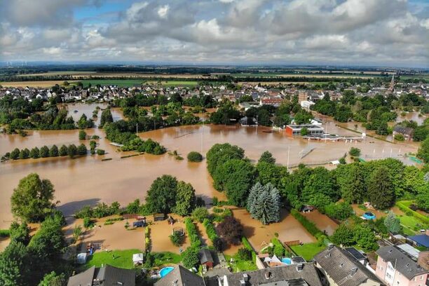 Hochwasser in Erftstadt